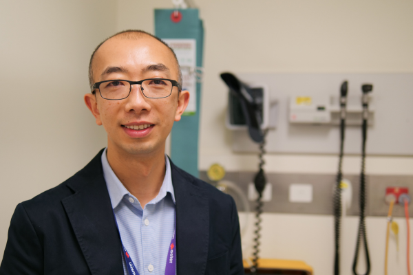 Medical lead for allogeneic stem cell transplant at Austin Health, Dr Eric Wong